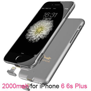 1500mah/2000mah Portable External Power Bank Battery Charger Case For iphone 6 6S 7 Power Battery Case - ColaPa - Discover Hot Mobile Accessories Online